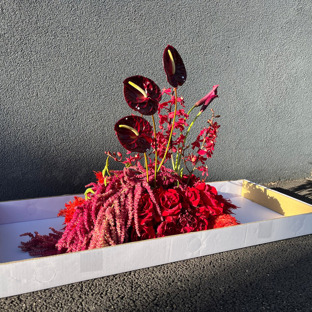 large floral cloud bright and bold