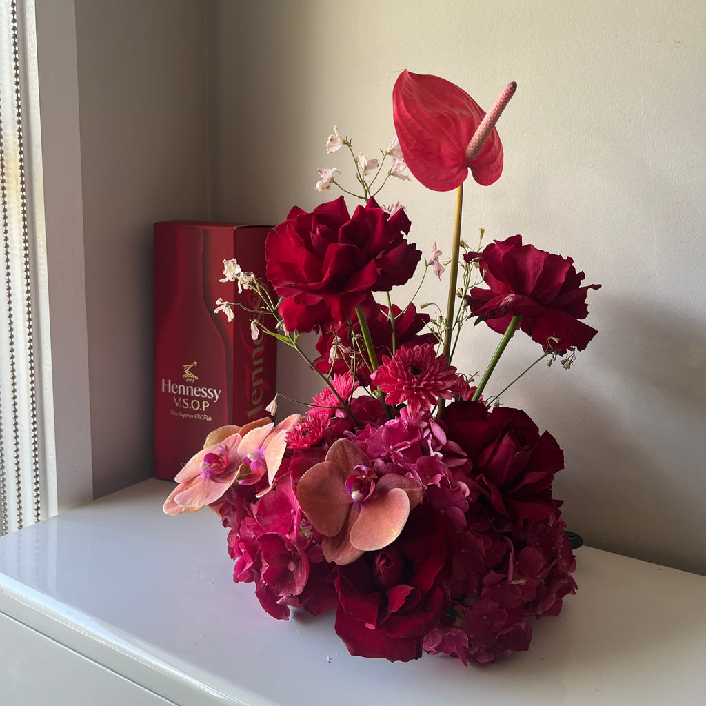 small floral cloud bright and bold