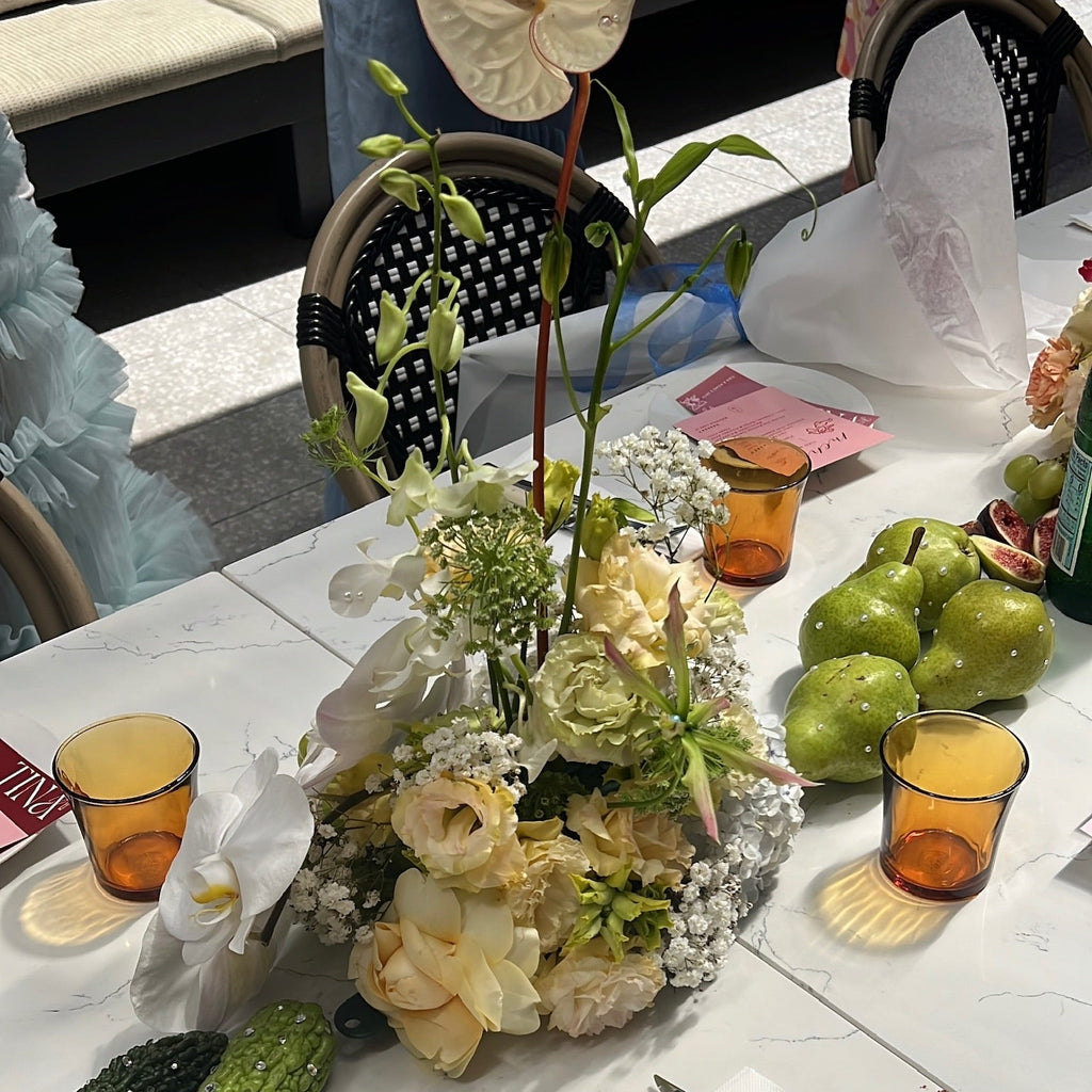 small floral cloud pastel