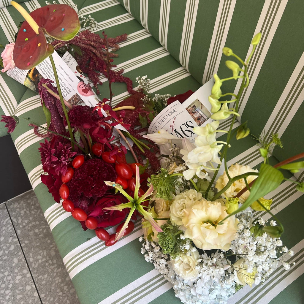 small fruit floral cloud bright and bold plus small fruit floral cloud neutral