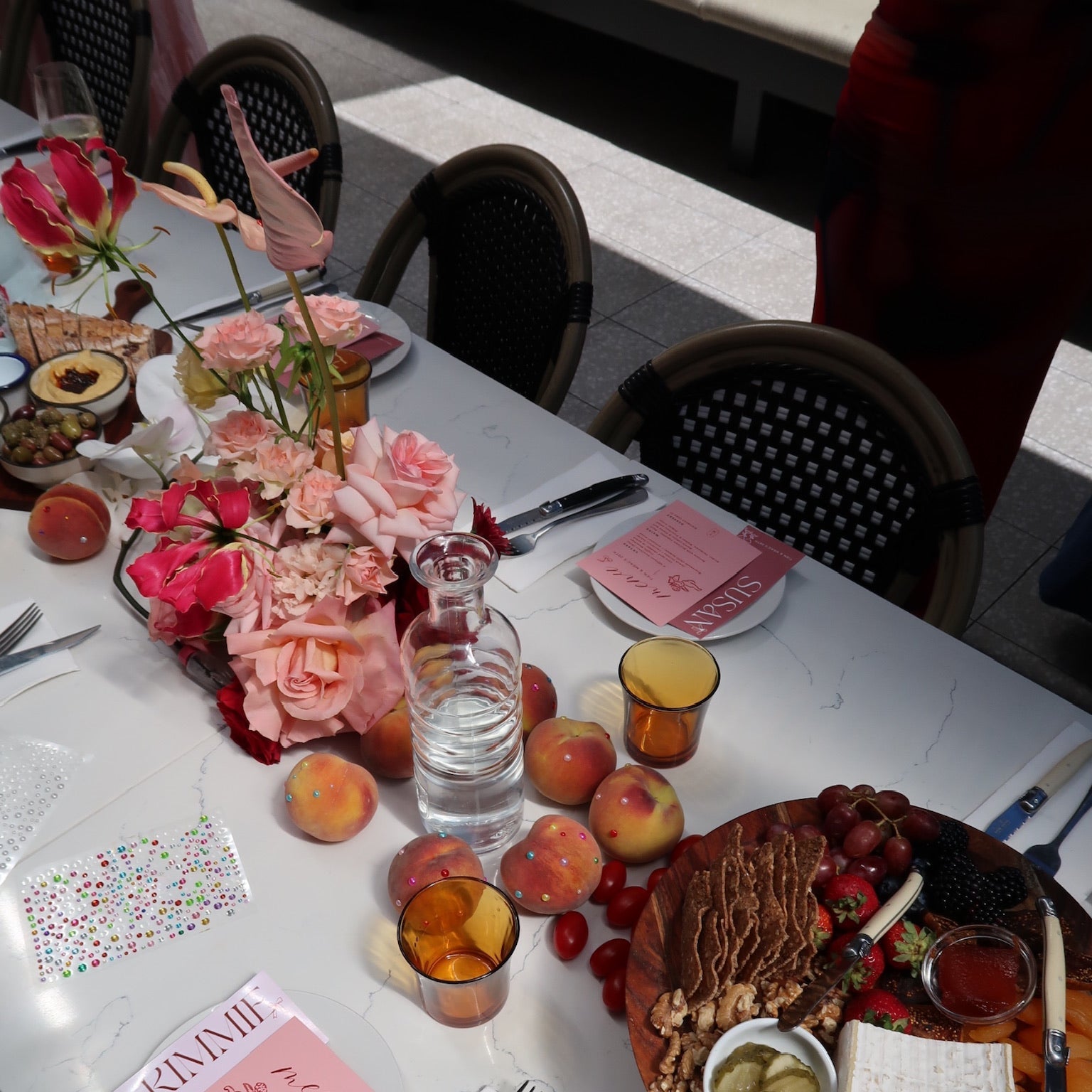 small fruit floral cloud pastel